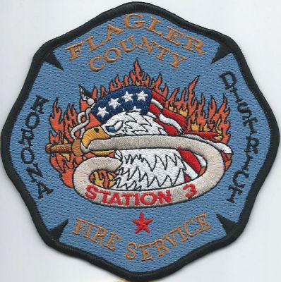 flagler county fire - korona district - station 3 ( FL )
