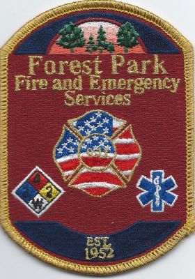 forest park fire - emergency svcs - clayton county ( GA ) V-4
