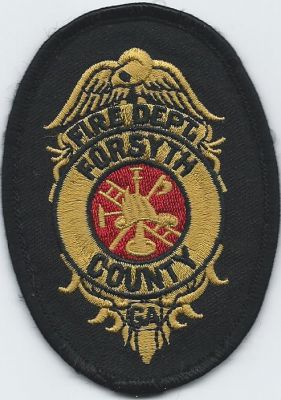 forsyth county fd - hat patch ( GA )
