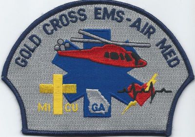 gold cross EMS - air med V-2 ( ga )
