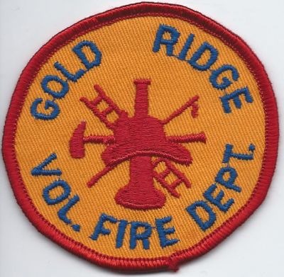 gold ridge VFD - hat patch -cullman ( AL )
