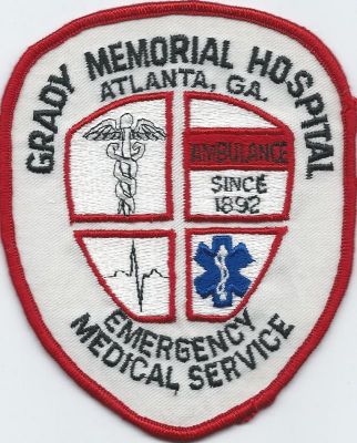 grady memorial hospital - EMS ( ga )
