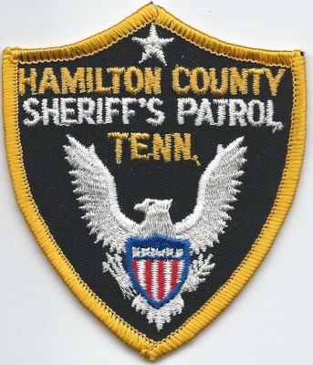 hamilton county sheriff's patrol - hat patch - chattanooga ( TN )
