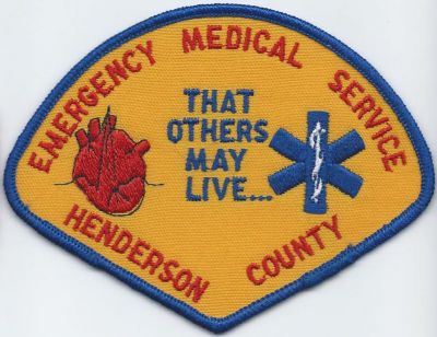 henderson county EMS ( nc ) V-1
