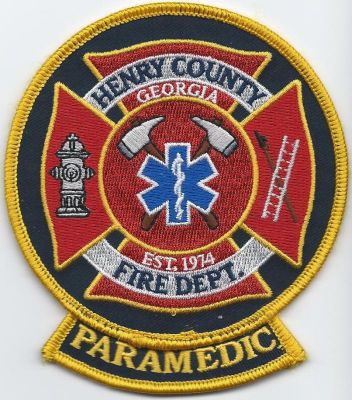 henry county fd - paramedic ( GA ) 

