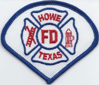 howe fire dept - hat patch - grayson county ( TX )
