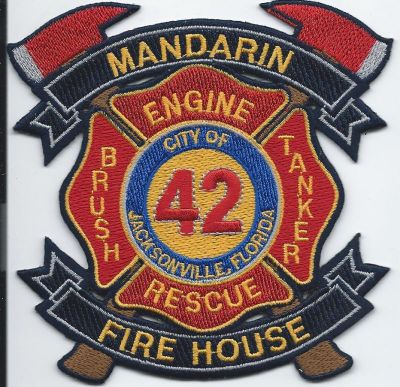 jacksonville fire rescue - engine 42 duval co. ( FL ) V-1
