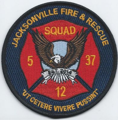 jacksonville fire rescue - squad 5 /  12  / 37 - duval co. ( FL ) 
