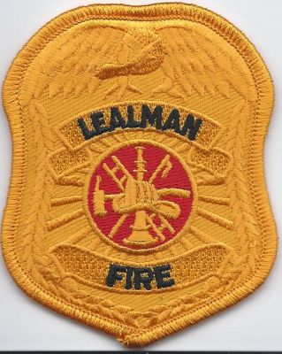 lealman fire rescue - officer - pinellas co. ( FL ) CURRENT
lealman fire  - OFFICER -  current jumpsuit patch
