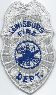 lewisburg fd - hat patch ( TN )
