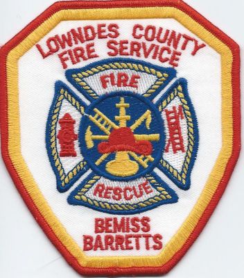 lowndes county fire - bemiss barretts ( GA ) V-2
