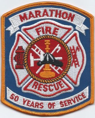marathon fire - rescue 50 th anniversary - monroe co. ( FL )
