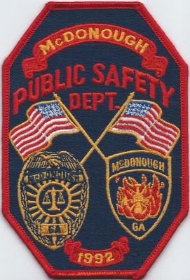 mc donough public safety - henry county ( GA ) V-4
