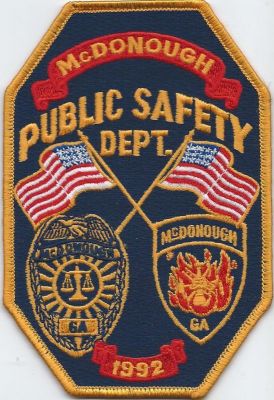 mc donough public safety - henry county ( GA ) V-3
