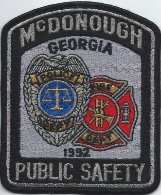mc donough public safety - henry county ( GA ) V-1
