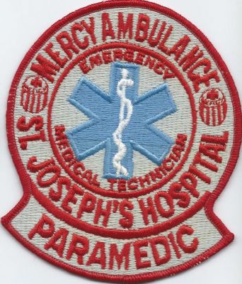 mercy ambulance - st. joseph's hospital - savannah ( GA ) 
