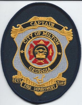 milton fire dept - captain - fulton county ( GA )
