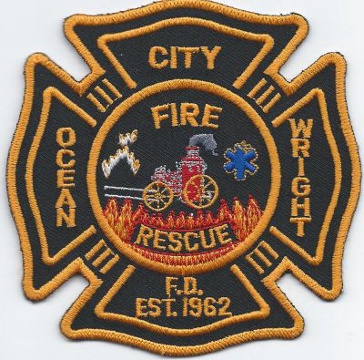 ocean city - wright fire rescue - florida - NEW
THIS PATCH FOR TRADE
