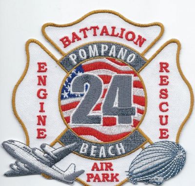 pompano beach engine rescue 24 - broward county ( FL )
