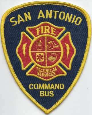 san antonio fire dept - command bus - bexar county ( TX )
