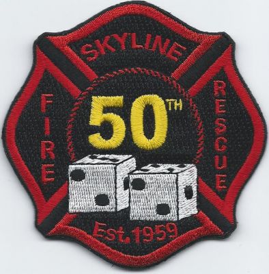 skyline fire rescue - 50th anniv. - Milton, Santa Rosa ( FL )
