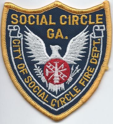 social circle fire dept - hat patch - walton county ( GA )
