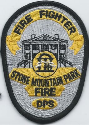 stone mtn fire - hat patch - dekalb county ( GA )

