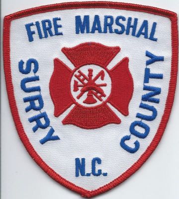 surry county fire marshal ( nc ) V-1
