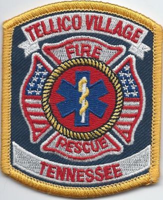 tellico village fire rescue - hat patch ( TN )
