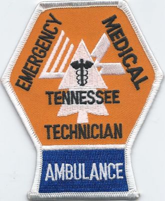 tennessee state EMT ( TN ) V-8

