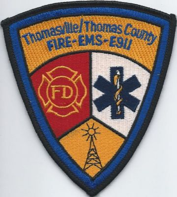 thomasville fire dept - thomas county ( GA ) V-3
